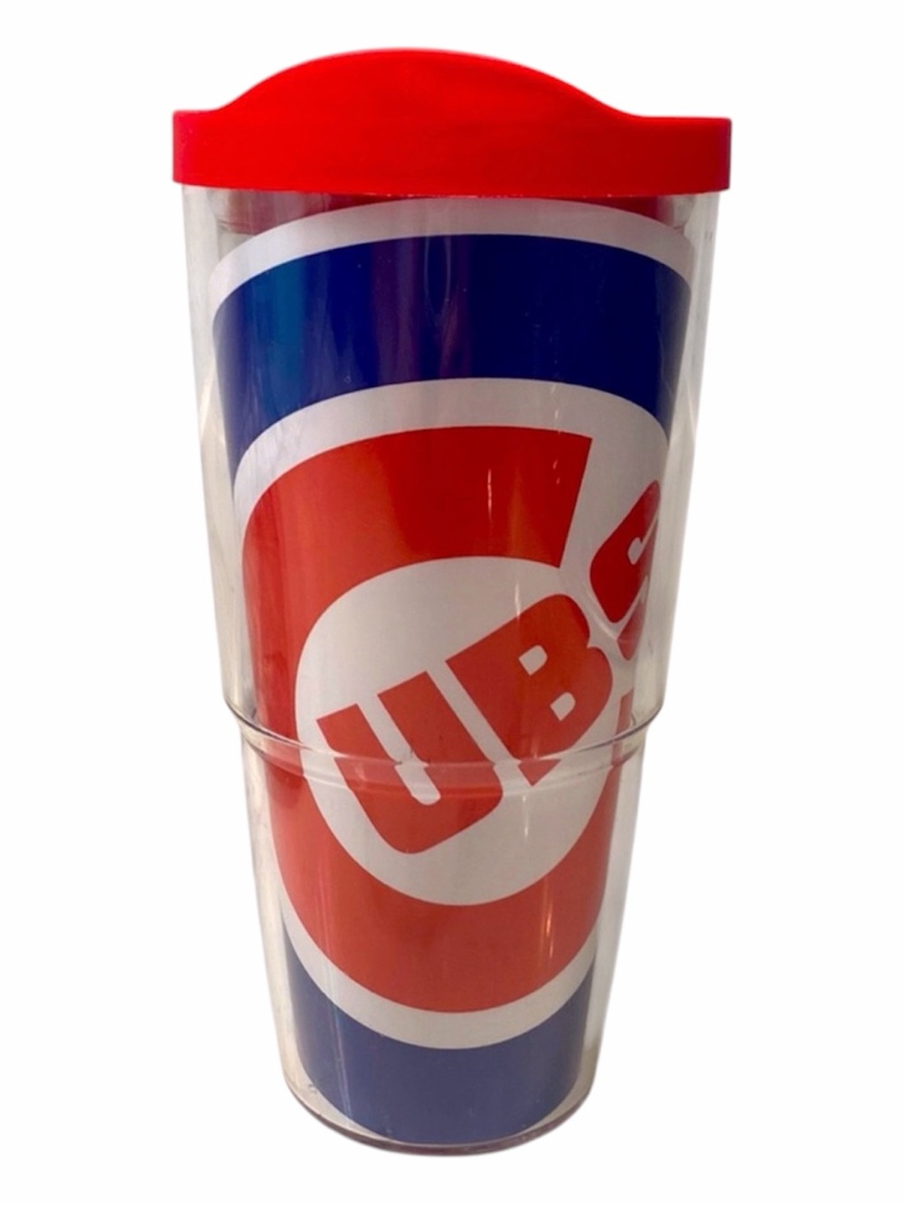 tervis Chicago Cubs Red Blue Logo Tumbler with Red Lid